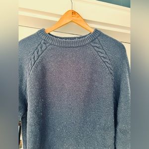 J Crew Sweater Blue Medium